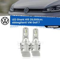 Abbaglianti LED H15 24,000Lm per VW Golf 7  2012 -2016
