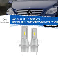Abbaglianti LED H7 9600Lm per Mercedes Classe-B W245 2005 -2011