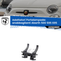 Adattatori portalampada Led per Anabbaglianti 500 595 695 2008 - 2015