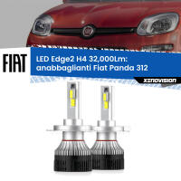 Anabbaglianti LED H4 32,000Lm per Fiat Panda 312 2012 in poi