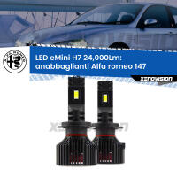Anabbaglianti LED H7 24,000Lm per Alfa romeo 147  2000 - 2010