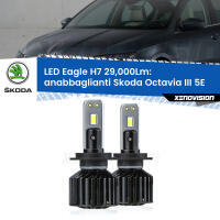 Anabbaglianti LED H7 29,000Lm per Skoda Octavia III 5E 2012 - 2018