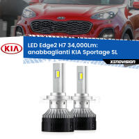 Anabbaglianti LED H7 34,000Lm per KIA Sportage SL 2010 - 2014