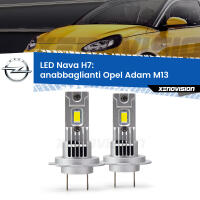 Anabbaglianti LED Opel Adam M13 2012 - 2019: H7 Nava