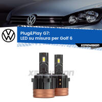 Anabbaglianti LED Plug&Play 24.000Lm per VW Golf 6  restyling