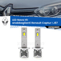 Anabbaglianti LED Renault Captur I J87 prima serie: H1 Nava