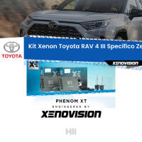 H11: Kit Xenon per Toyota RAV 4 III XA30 (fari lenticolari) Specifico Zero-Spie
