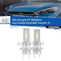 Luci svolta LED H7 9600Lm per Hyundai Tucson TL 2015 - 2018