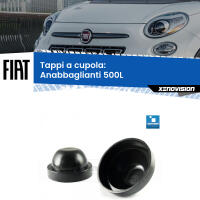 Tappi a cupola per Anabbaglianti H7 Fiat 500L  2012 - 2018 (Coppia)