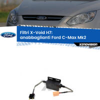 X-VOID: Filtri spegnispia H7 per Anabbaglianti Ford C-Max Mk2 2011 - 2019