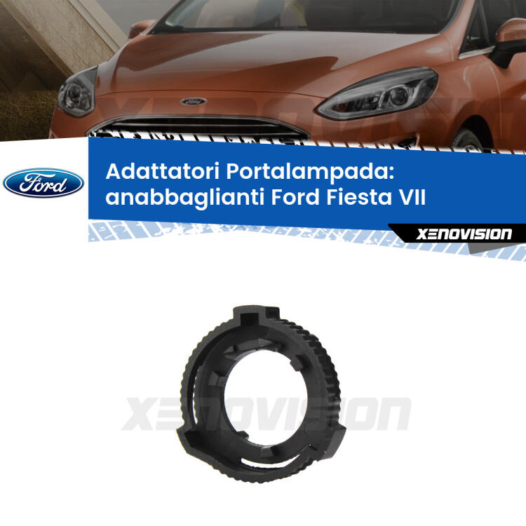 Coppia adattatori portalampada LED per Ford Fiesta