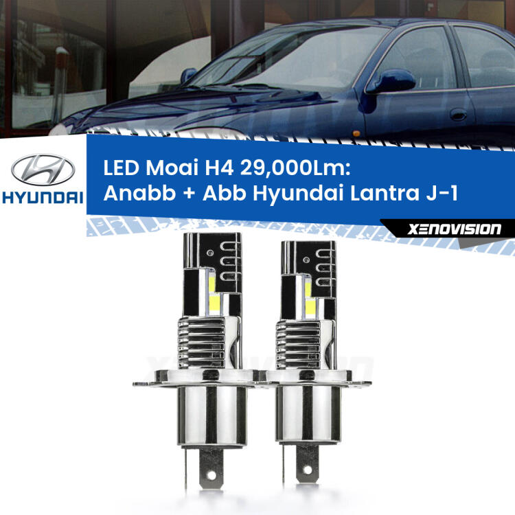 <strong>Kit Anabbaglianti LED per Hyundai Lantra</strong> J-1 1990 - 1995</strong>: 29.000Lumen, canbus, fatti per durare. Qualità Massima Garantita.