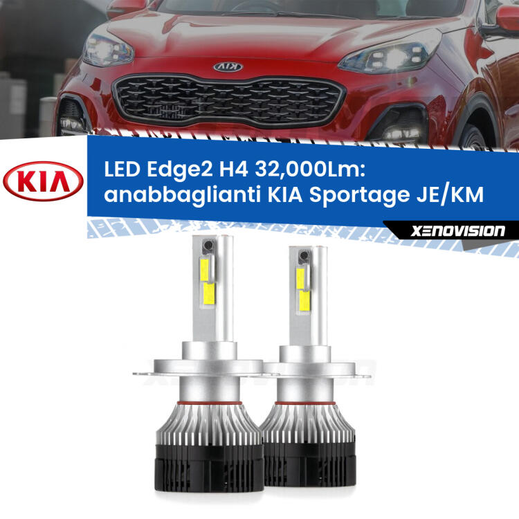 <p><strong>Kit anabbaglianti LED H4 per KIA Sportage</strong> JE/KM 2004 - 2009. </strong>Potenza smisurata, taglio di luce perfetto. Super canbus. Qualità Massima.</p>