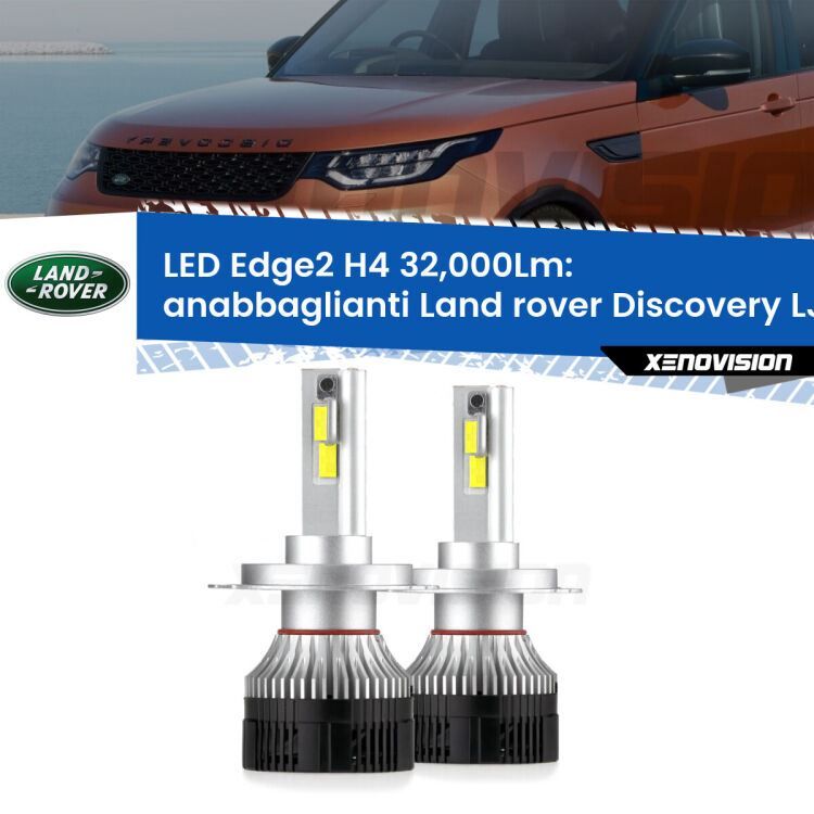 <p><strong>Kit anabbaglianti LED H4 per Land rover Discovery</strong> LJ 1989 - 1998. </strong>Potenza smisurata, taglio di luce perfetto. Super canbus. Qualità Massima.</p>
