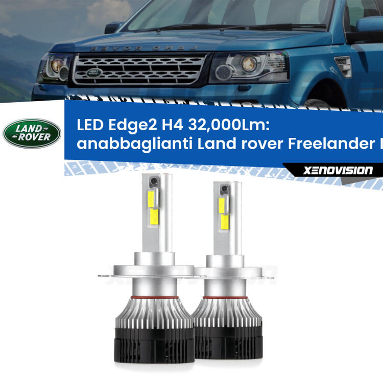 <p><strong>Kit anabbaglianti LED H4 per Land rover Freelander</strong> L314 a parabola singola. </strong>Potenza smisurata, taglio di luce perfetto. Super canbus. Qualità Massima.</p>