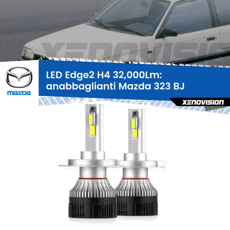 <p><strong>Kit anabbaglianti LED H4 per Mazda 323</strong> BJ 1998 - 2004. </strong>Potenza smisurata, taglio di luce perfetto. Super canbus. Qualità Massima.</p>