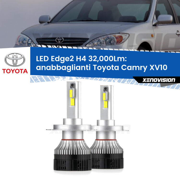 <p><strong>Kit anabbaglianti LED H4 per Toyota Camry</strong> XV10 1991 - 1996. </strong>Potenza smisurata, taglio di luce perfetto. Super canbus. Qualità Massima.</p>