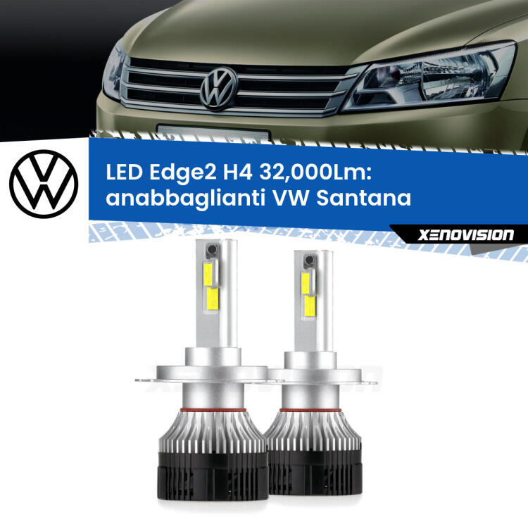 <p><strong>Kit anabbaglianti LED H4 per VW Santana</strong>  1995 - 2012. </strong>Potenza smisurata, taglio di luce perfetto. Super canbus. Qualità Massima.</p>