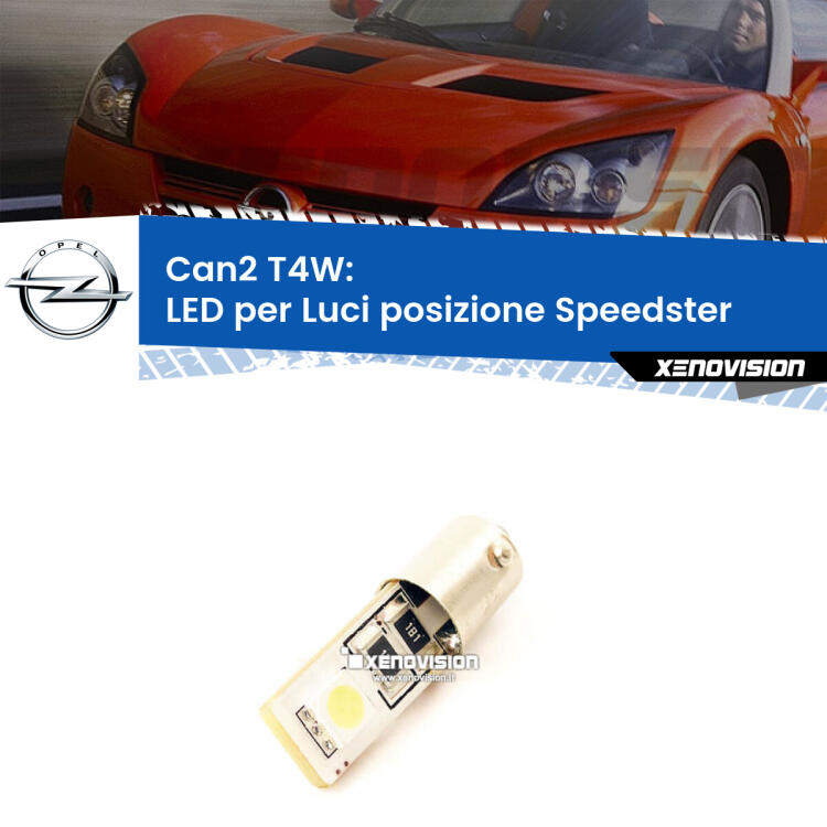 <p><span style="color: #626262;">2.0x volte più luce. LED Heavy Duty: indistruttibile. LED ideale per</span><span style="color: #626262;"> </span><span style="color: #626262;">luci posizione </span><span style="color: #626262;">Opel Speedster.</span></p>