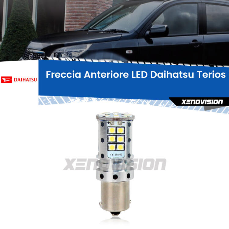 <strong>LED </strong><strong>P21W</strong><strong> p</strong><strong><strong>e</strong>r freccia anteriore Daihatsu Terios</strong>. 8x volte più luce, No Hyperflash, dimensioni compatte. Qualità Massima.