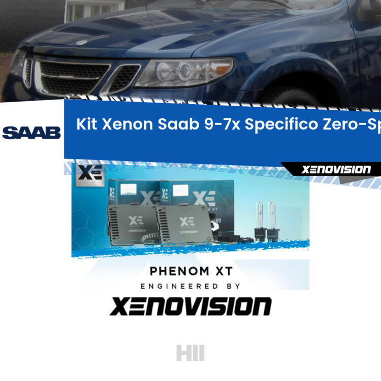 <strong>Kit Xenon </strong><strong>H11 </strong><strong>Professionale</strong> per Saab 9-7x  (2004 - 2008). Taglio di luce perfetto, zero spie e riverberi. Leggendaria elettronica Canbus Xenovision. Qualità Massima Garantita.
