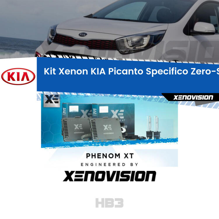 <strong>Kit Xenon </strong><strong>HB3 </strong><strong>Professionale</strong> per KIA Picanto. Taglio di luce perfetto, zero spie e riverberi. Leggendaria elettronica Canbus Xenovision. Qualità Massima Garantita.