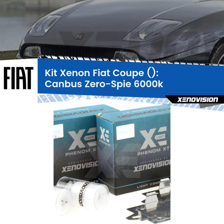<strong>Kit Xenon </strong><strong>H1 </strong><strong>Professionale</strong> per fari anabbaglianti Fiat Coupe  ((1993 - 2000)). Taglio di luce perfetto, zero riverberi. Canbus zero spie. Qualità Massima Garantita.