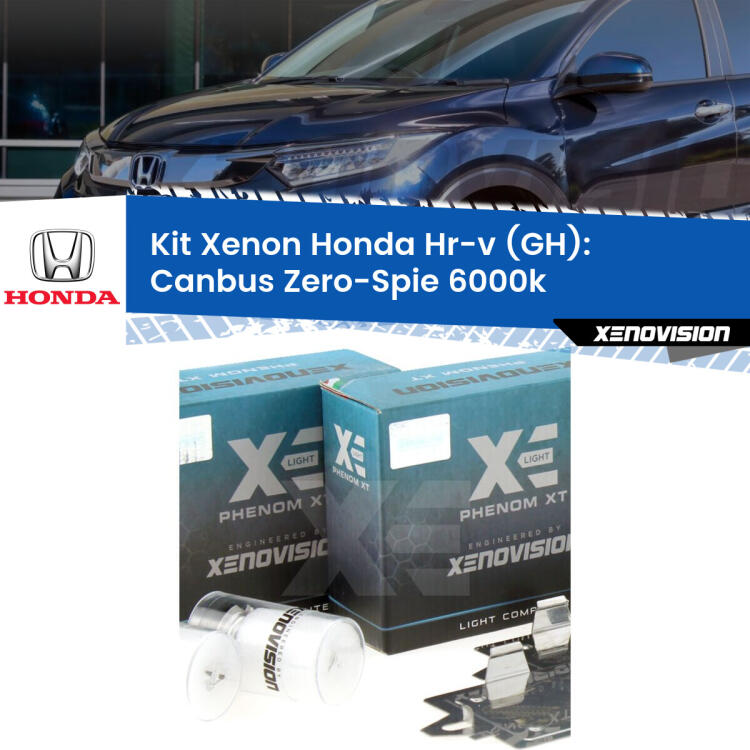 <strong>Kit Xenon </strong><strong>H1 </strong><strong>Professionale</strong> per fari anabbaglianti Honda Hr-v GH ((1998 - 2012)). Taglio di luce perfetto, zero riverberi. Canbus zero spie. Qualità Massima Garantita.