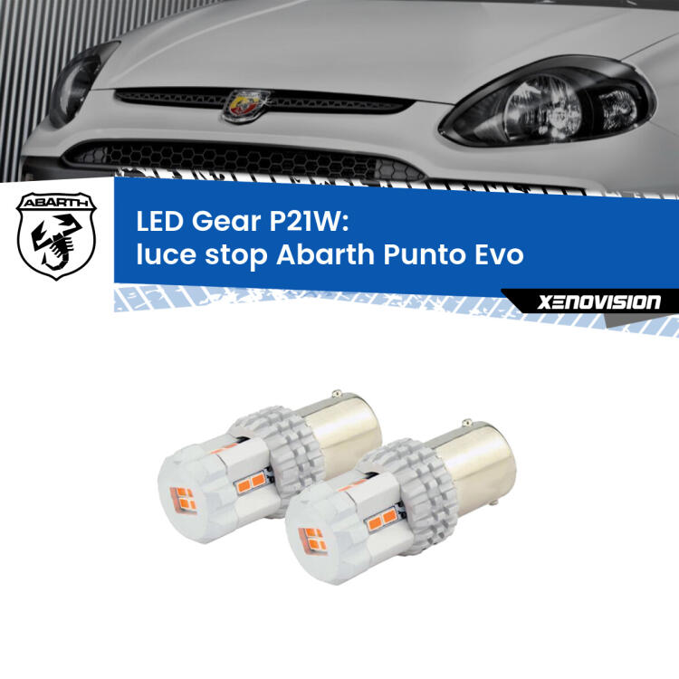 <p>Coppia <strong>LED P21W Rossi per </strong><strong>luce Stop</strong> <strong>Abarth</strong> <strong>Punto Evo </strong> 2010 - 2014: ultracompatti, illuminazione a 360 gradi e Canbus. Qualità Massima.</p>
<div> </div>