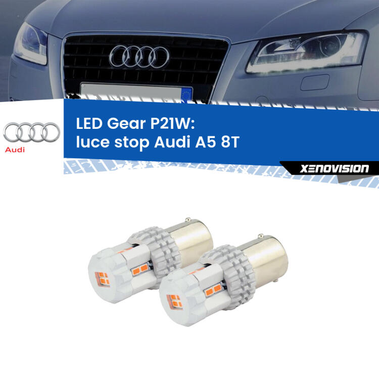 <p>Coppia <strong>LED P21W Rossi per </strong><strong>luce Stop</strong> <strong>Audi</strong> <strong>A5 </strong>(8T) 2007 - 2017: ultracompatti, illuminazione a 360 gradi e Canbus. Qualità Massima.</p>
<div> </div>