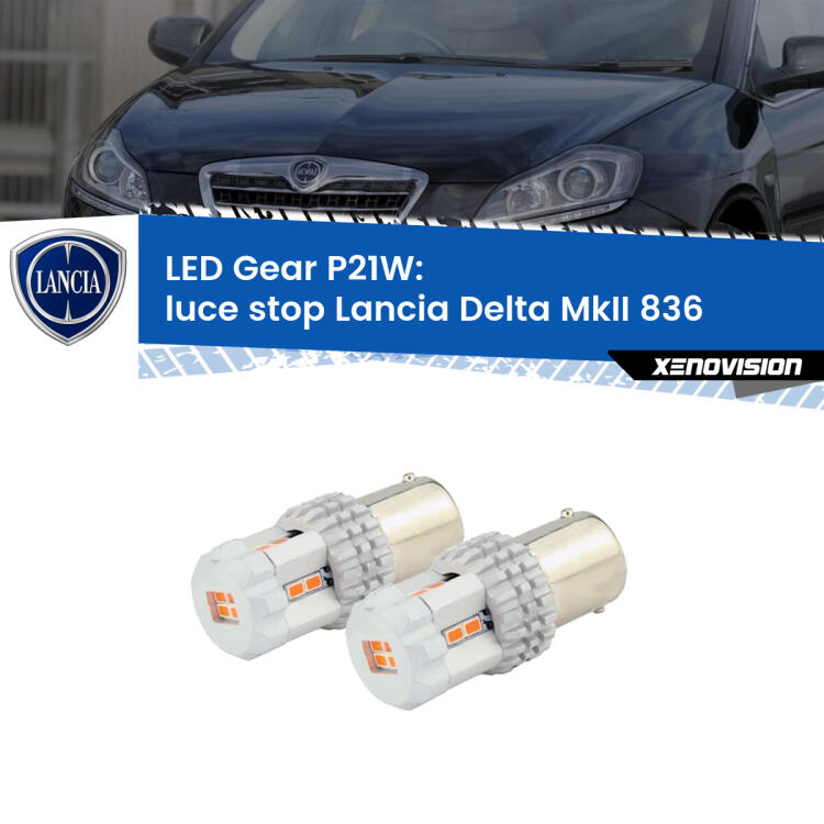 <p>Coppia <strong>LED P21W Rossi per </strong><strong>luce Stop</strong> <strong>Lancia</strong> <strong>Delta MkII </strong>(836) 1993 - 1999: ultracompatti, illuminazione a 360 gradi e Canbus. Qualità Massima.</p>
<div> </div>