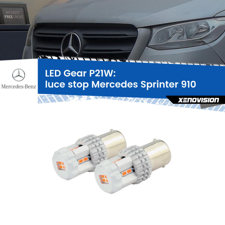 <p>Coppia <strong>LED P21W Rossi per </strong><strong>luce Stop</strong> <strong>Mercedes</strong> <strong>Sprinter </strong>(910) 2018 in poi: ultracompatti, illuminazione a 360 gradi e Canbus. Qualità Massima.</p>
<div> </div>