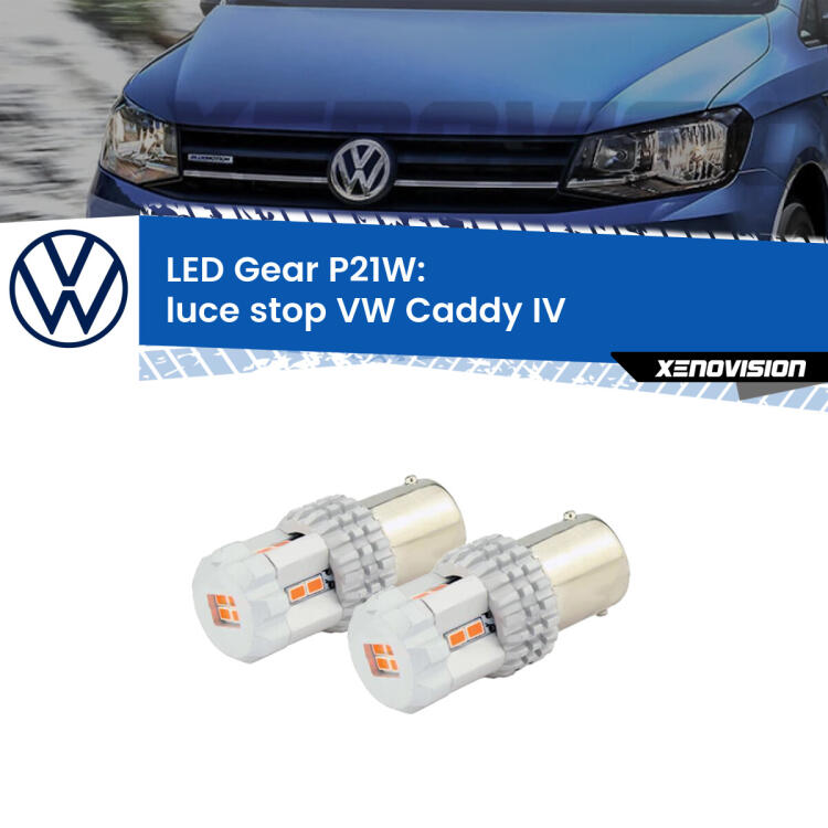<p>Coppia <strong>LED P21W Rossi per </strong><strong>luce Stop</strong> <strong>VW</strong> <strong>Caddy IV </strong> 2015 - 2017: ultracompatti, illuminazione a 360 gradi e Canbus. Qualità Massima.</p>
<div> </div>