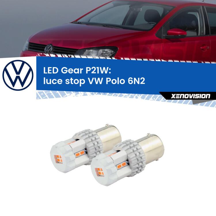 <p>Coppia <strong>LED P21W Rossi per </strong><strong>luce Stop</strong> <strong>VW</strong> <strong>Polo </strong>(6N2) 1999 - 2001: ultracompatti, illuminazione a 360 gradi e Canbus. Qualità Massima.</p>
<div> </div>