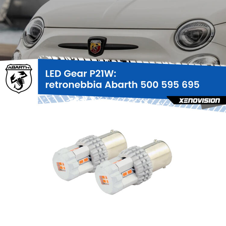 <p>Coppia <strong>LED P21W Rossi per </strong><strong>Retronebbia</strong> <strong>Abarth</strong> <strong>500 595 695 </strong> 2008 - 2014: ultracompatti, illuminazione a 360 gradi e Canbus. Qualità Massima.</p>
<div> </div>