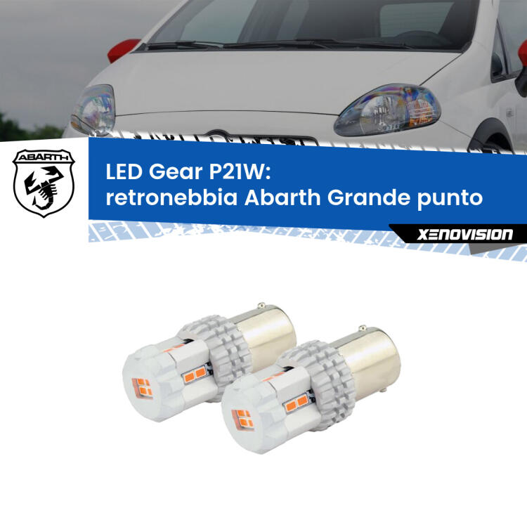 <p>Coppia <strong>LED P21W Rossi per </strong><strong>Retronebbia</strong> <strong>Abarth</strong> <strong>Grande punto </strong> 2007 - 2010: ultracompatti, illuminazione a 360 gradi e Canbus. Qualità Massima.</p>
<div> </div>