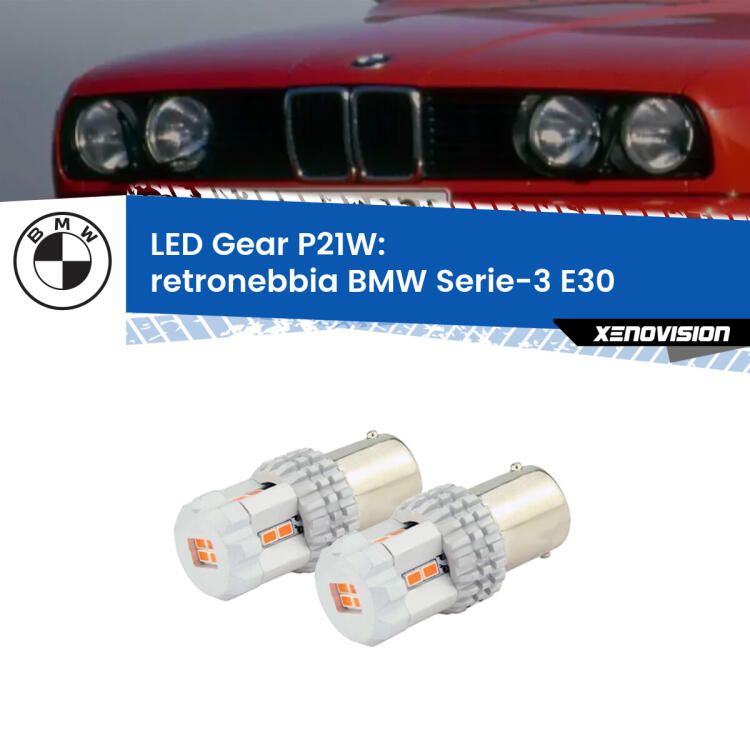 <p>Coppia <strong>LED P21W Rossi per </strong><strong>Retronebbia</strong> <strong>BMW</strong> <strong>Serie-3 </strong>(E30) 1982 - 1992: ultracompatti, illuminazione a 360 gradi e Canbus. Qualità Massima.</p>
<div> </div>