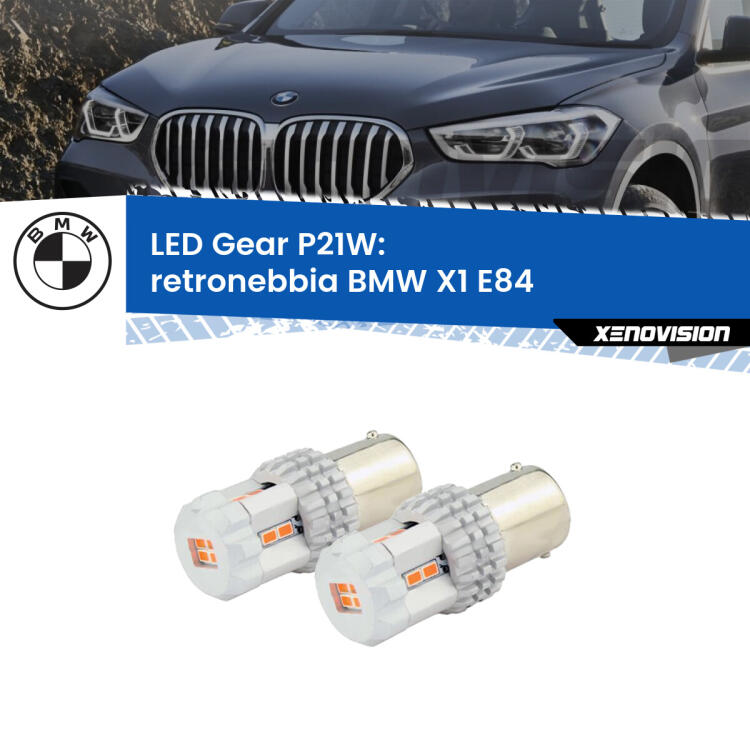 <p>Coppia <strong>LED P21W Rossi per </strong><strong>Retronebbia</strong> <strong>BMW</strong> <strong>X1 </strong>(E84) 2009 - 2015: ultracompatti, illuminazione a 360 gradi e Canbus. Qualità Massima.</p>
<div> </div>
