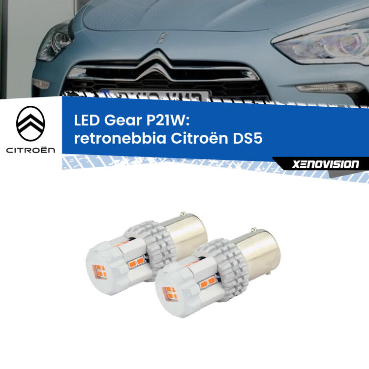 <p>Coppia <strong>LED P21W Rossi per </strong><strong>Retronebbia</strong> <strong>Citroën</strong> <strong>DS5 </strong> 2011 - 2015: ultracompatti, illuminazione a 360 gradi e Canbus. Qualità Massima.</p>
<div> </div>