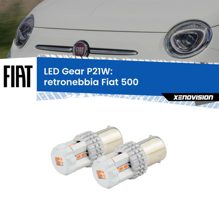 <p>Coppia <strong>LED P21W Rossi per </strong><strong>Retronebbia</strong> <strong>Fiat</strong> <strong>500 </strong> 2007 - 2014: ultracompatti, illuminazione a 360 gradi e Canbus. Qualità Massima.</p>
<div> </div>