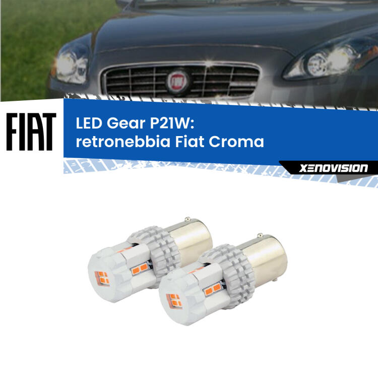 <p>Coppia <strong>LED P21W Rossi per </strong><strong>Retronebbia</strong> <strong>Fiat</strong> <strong>Croma </strong> 2005 - 2010: ultracompatti, illuminazione a 360 gradi e Canbus. Qualità Massima.</p>
<div> </div>