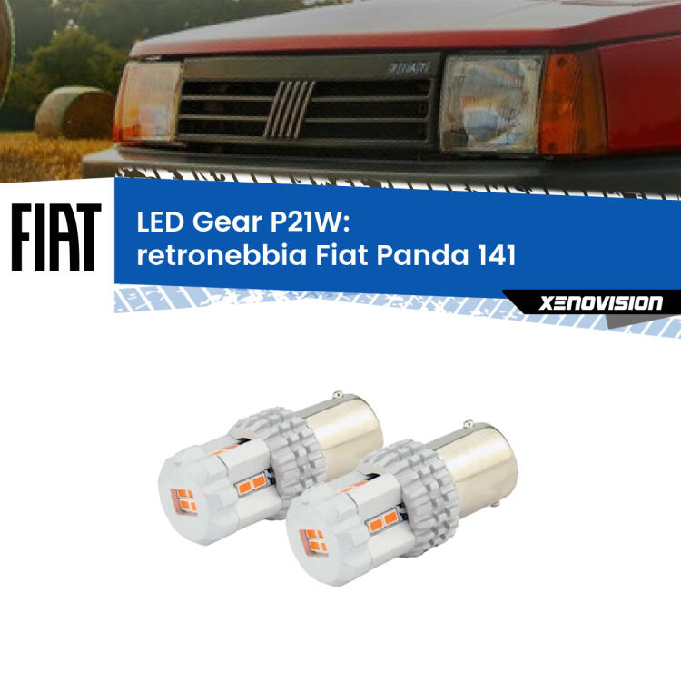 <p>Coppia <strong>LED P21W Rossi per </strong><strong>Retronebbia</strong> <strong>Fiat</strong> <strong>Panda </strong>(141) 1982 - 2004: ultracompatti, illuminazione a 360 gradi e Canbus. Qualità Massima.</p>
<div> </div>