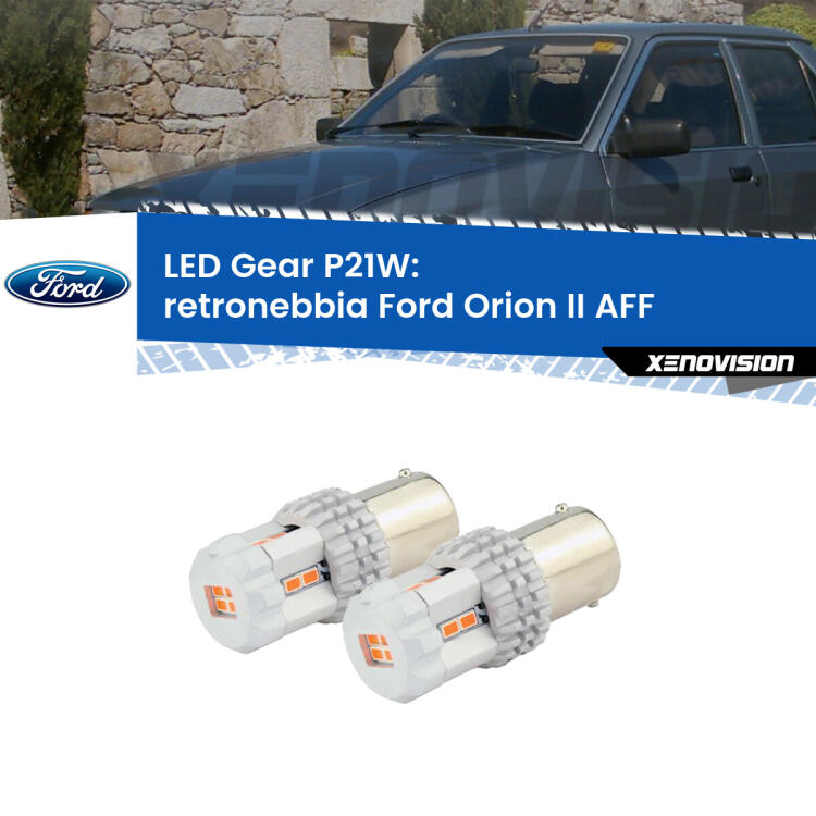 <p>Coppia <strong>LED P21W Rossi per </strong><strong>Retronebbia</strong> <strong>Ford</strong> <strong>Orion II </strong>(AFF) 1985 - 1990: ultracompatti, illuminazione a 360 gradi e Canbus. Qualità Massima.</p>
<div> </div>