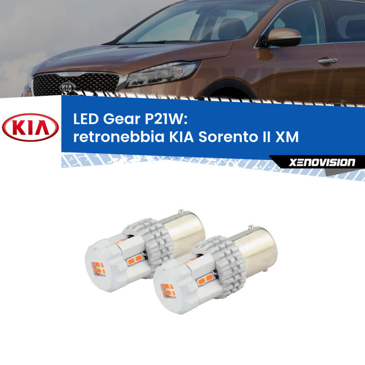 <p>Coppia <strong>LED P21W Rossi per </strong><strong>Retronebbia</strong> <strong>KIA</strong> <strong>Sorento II </strong>(XM) 2009 - 2014: ultracompatti, illuminazione a 360 gradi e Canbus. Qualità Massima.</p>
<div> </div>