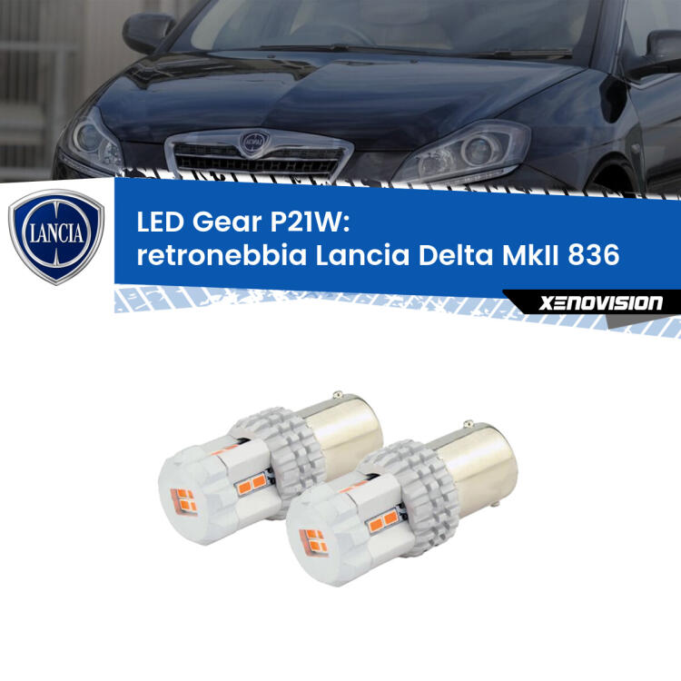 <p>Coppia <strong>LED P21W Rossi per </strong><strong>Retronebbia</strong> <strong>Lancia</strong> <strong>Delta MkII </strong>(836) 1993 - 1999: ultracompatti, illuminazione a 360 gradi e Canbus. Qualità Massima.</p>
<div> </div>