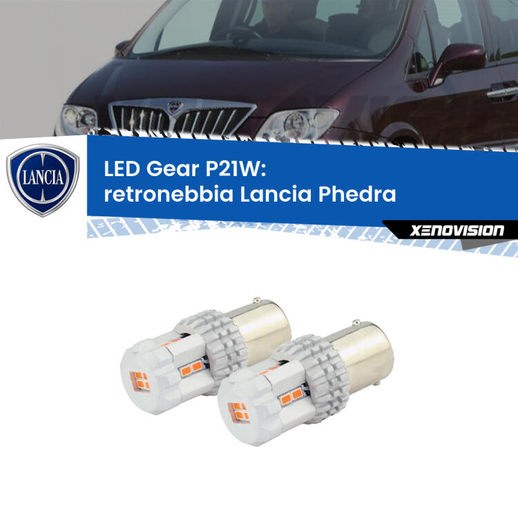 <p>Coppia <strong>LED P21W Rossi per </strong><strong>Retronebbia</strong> <strong>Lancia</strong> <strong>Phedra </strong> 2002 - 2010: ultracompatti, illuminazione a 360 gradi e Canbus. Qualità Massima.</p>
<div> </div>