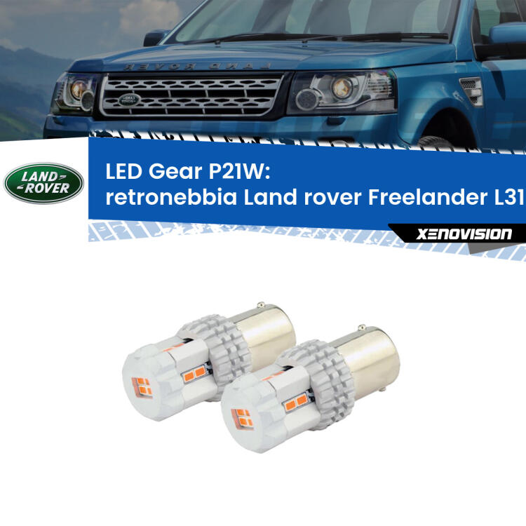 <p>Coppia <strong>LED P21W Rossi per </strong><strong>Retronebbia</strong> <strong>Land rover</strong> <strong>Freelander </strong>(L314) 1998 - 2006: ultracompatti, illuminazione a 360 gradi e Canbus. Qualità Massima.</p>
<div> </div>