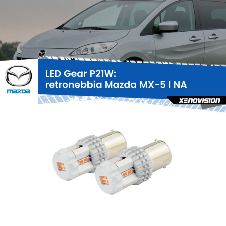 <p>Coppia <strong>LED P21W Rossi per </strong><strong>Retronebbia</strong> <strong>Mazda</strong> <strong>MX-5 I </strong>(NA) 1990 - 1998: ultracompatti, illuminazione a 360 gradi e Canbus. Qualità Massima.</p>
<div> </div>