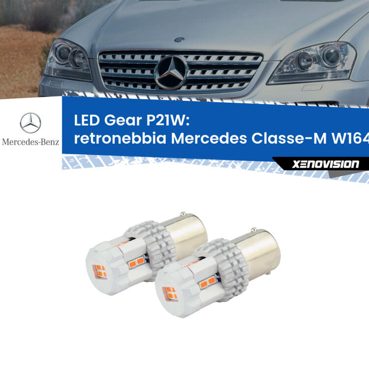 <p>Coppia <strong>LED P21W Rossi per </strong><strong>Retronebbia</strong> <strong>Mercedes</strong> <strong>Classe-M </strong>(W164) prima serie: ultracompatti, illuminazione a 360 gradi e Canbus. Qualità Massima.</p>
<div> </div>