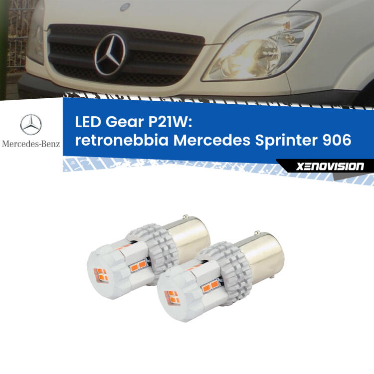 <p>Coppia <strong>LED P21W Rossi per </strong><strong>Retronebbia</strong> <strong>Mercedes</strong> <strong>Sprinter </strong>(906) 2006 - 2018: ultracompatti, illuminazione a 360 gradi e Canbus. Qualità Massima.</p>
<div> </div>